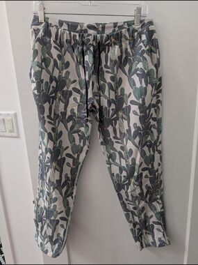 Lululemon RARE Cactus Print On The Fly Pants